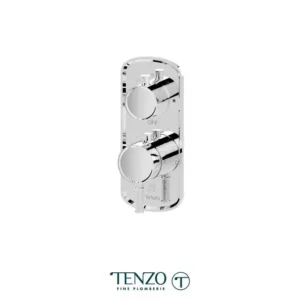 Alyss T-Box valve 3 functions thermo chrome finish