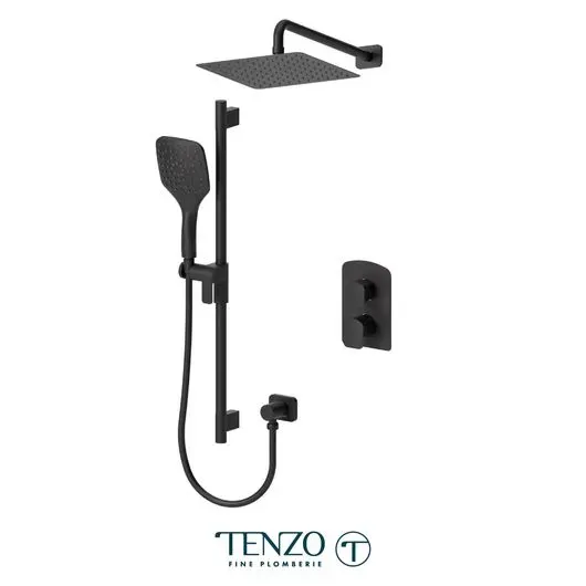 Delano T-Box kit 2 functions pres bal matte black finish