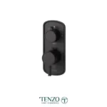 Alyss T-Box valve 3 functions thermo matte black finish