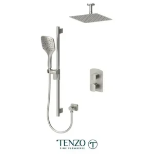 Delano T-Box kit 2 functions pres bal brushed nickel finish