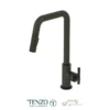 Single-handle kitchen faucet Bellacio with pull-down & 2-Function hand shower matte black