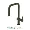 Single-handle kitchen faucet Calozy with pull-down & 2-Function hand shower matte black