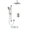Delano T-Box kit 2 functions pres bal chrome finish