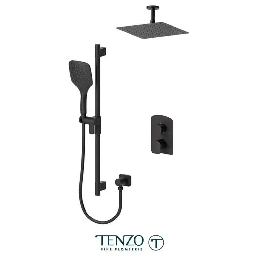 Delano T-Box kit 2 functions pres bal matte black finish