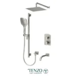 Delano T-Box kit 3 functions pres bal brushed nickel finish
