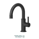 Alyss single hole lavatory faucet matte black