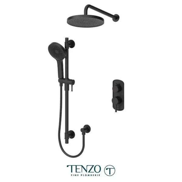 Alyss T-Box kit 2 functions pres bal matte black finish