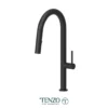 Single-handle kitchen faucet Amador with pull-down & 2-Function hand shower matte black