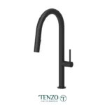 Single-handle kitchen faucet Amador with pull-down & 2-Function hand shower matte black