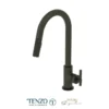Single-handle kitchen faucet Bellacio with pull-down & 2-Function hand shower matte black