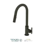 Single-handle kitchen faucet Bellacio with pull-down & 2-Function hand shower matte black