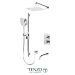 Delano T-Box kit 3 functions pres bal chrome finish