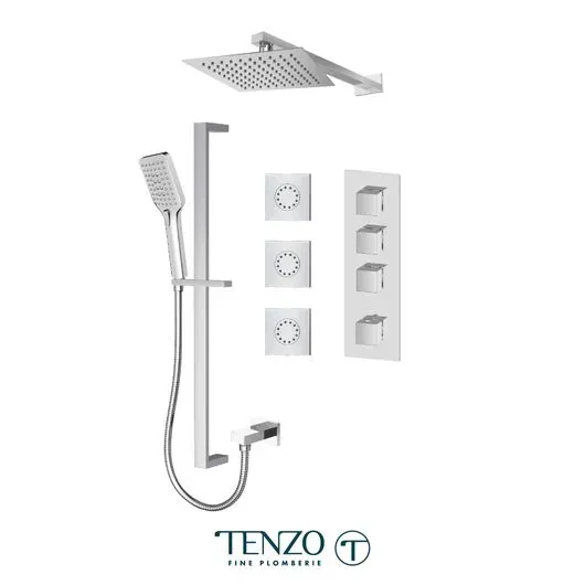 Slik Extenza kit 3 functions thermo chrome finish