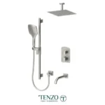 Delano T-Box kit 3 functions pres bal brushed nickel finish