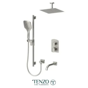 Delano T-Box kit 3 functions pres bal brushed nickel finish