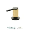 Soap dispenser Calozy matte black / brushed gold