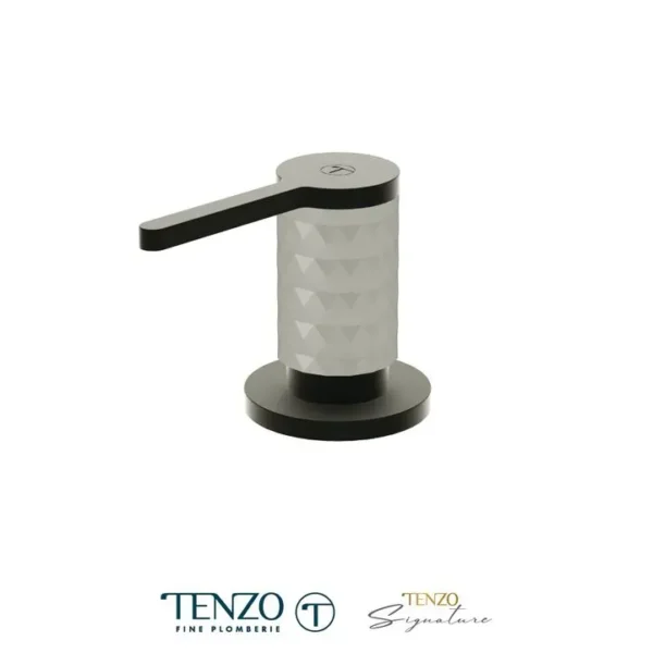 Soap dispenser Calozy matte black / stainless steel
