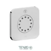 Quantum recessed body jet brushed nickel