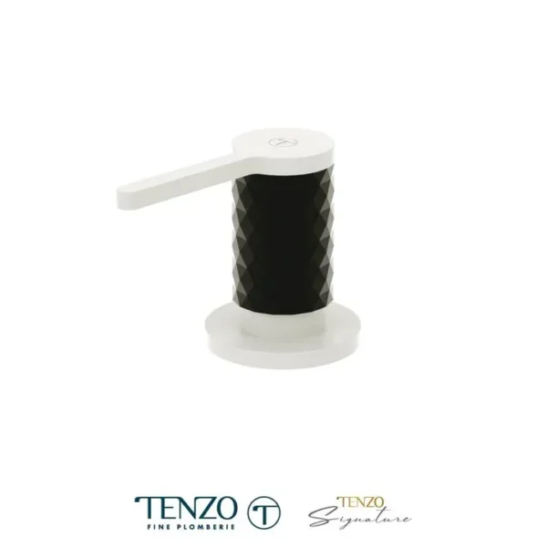 Soap dispenser Calozy matte white / matte black