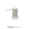 Soap dispenser Calozy matte white / stainless steel