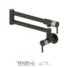 Pot filler faucet Calozy matte black / stainless steel