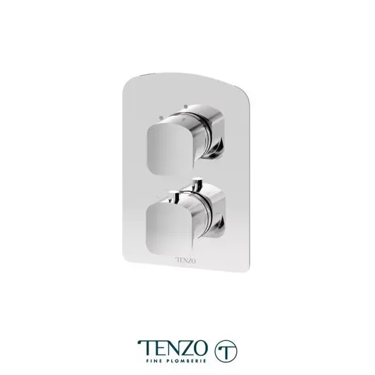 Delano T-Box valve 2 functions thermo chrome finish