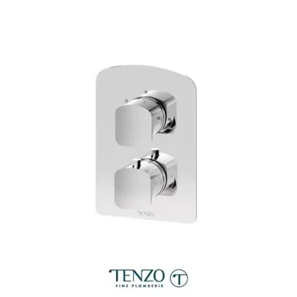 Delano T-Box valve 3 functions thermo chrome finish
