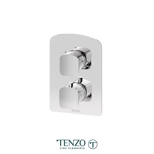 Delano T-Box valve 3 functions thermo chrome finish