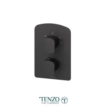 Delano T-Box valve 3 functions thermo matte black finish