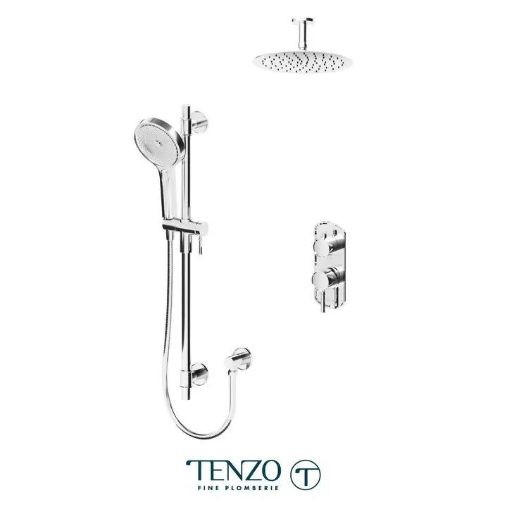 Alyss T-Box kit 2 functions pres bal chrome finish
