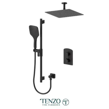 Delano T-Box kit 2 functions thermo matte black finish