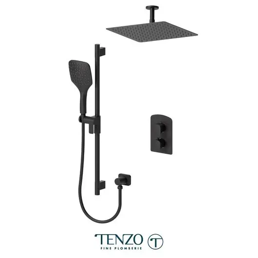 Delano T-Box kit 2 functions thermo matte black finish