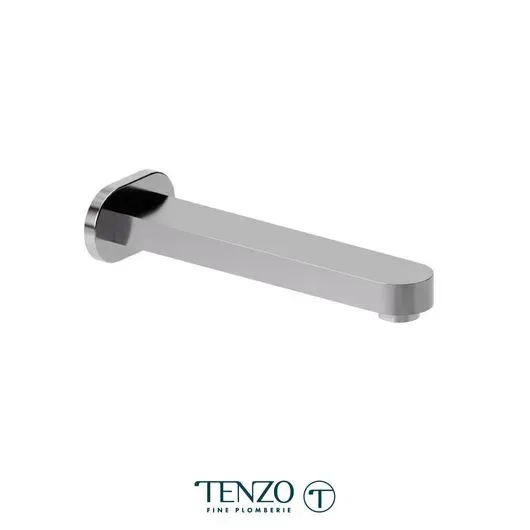 Wall mount spout 18cm [7in] brass chrome
