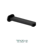 Wall mount spout 18cm [7in] brass matte black