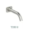 Wall mount spout 20cm [8in] brass brushed nickel