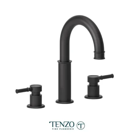 Alyss 8in lavatory faucet matte black