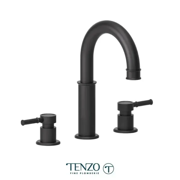 Alyss 8in lavatory faucet matte black
