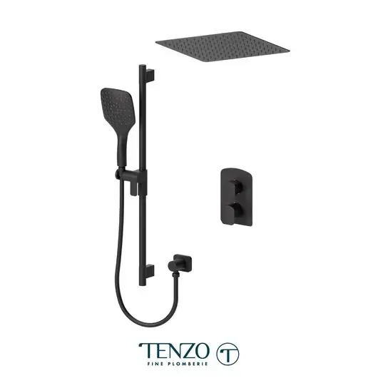 Delano T-Box kit 2 functions thermo matte black finish