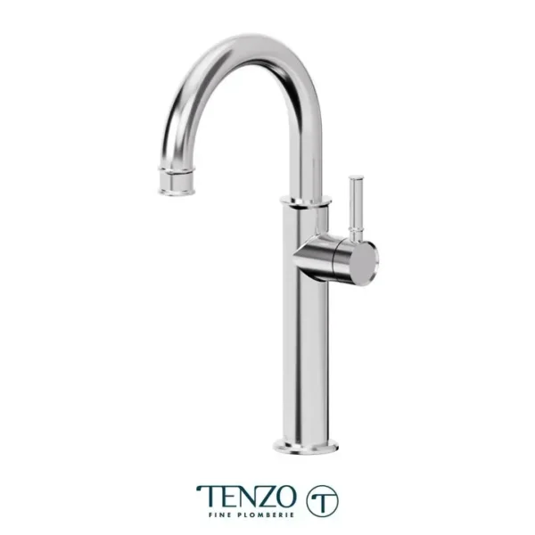 Alyss single hole tall lavatory faucet chrome
