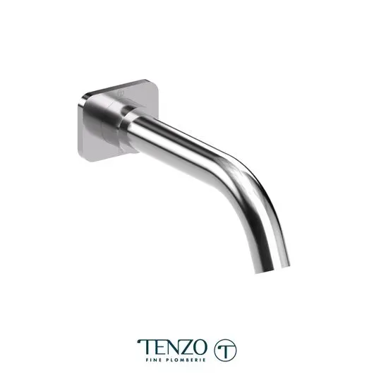 Wall mount spout 20cm [8in] brass chrome
