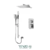 Quantum T-Box kit 2 functions pres bal chrome finish