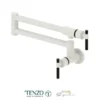 Pot filler faucet Bellacio matte white / matte black