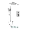 Quantum T-Box kit 2 functions pres bal chrome finish