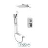 Quantum T-Box kit 2 functions pres bal chrome finish