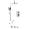 Quantum T-Box kit 2 functions pres bal chrome finish