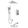 Quantum T-Box kit 3 functions pres bal chrome finish