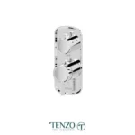 Alyss T-Box valve 2 functions thermo chrome finish