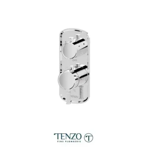 Alyss T-Box valve 2 functions thermo chrome finish