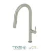 Single-handle kitchen faucet Calozy with pull-down & 2-Function hand shower stainless steel