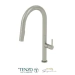 Single-handle kitchen faucet Calozy with pull-down & 2-Function hand shower stainless steel